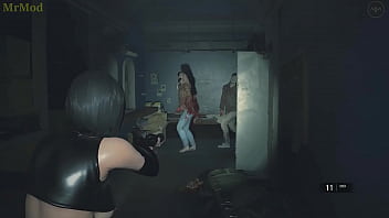Preview 2 of Sksxxx X - Resident Evil 2 Nude Mod Claire HD