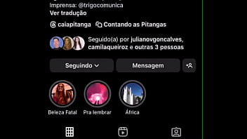 Preview 3 of Using 4 - Eu assim,  no perfil da CamilaPitanga esperando stories ou spoilers ?