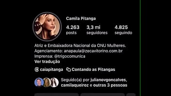 Preview 1 of Using 4 - Eu assim,  no perfil da CamilaPitanga esperando stories ou spoilers ?