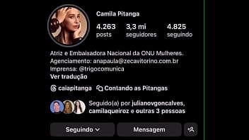 Preview 4 of Using 4 - Eu assim,  no perfil da CamilaPitanga esperando stories ou spoilers ?