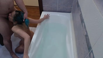 Preview 1 of Underwater Water - Guide - How to properly treat a woman in the bathroom.Where is the money,  Lebowski!? Head Dipping Sex. Drowning game.Wet head pleasure. Mermaid.
