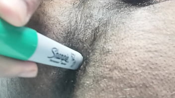 Preview 2 of Kokor Gril Xxx - Sharpie as dildo