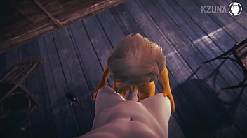 Preview 4 of Bazir Sex Hd - Senhora Krabappel a Milf gostosa do bund&atilde_o amarelo - Hentai Anime sem censura