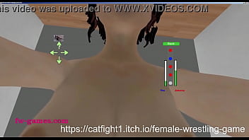 Preview 3 of Dayna New Videos - Female Wrestling Game 1th