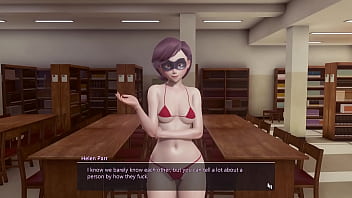Preview 1 of Pak Punish - Helen Parr (The Incredibles) hardcore handjob and deepthroat for my big cock with massive cumshot