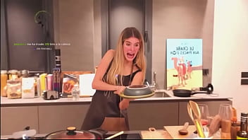 Preview 2 of Sex Teen Gay - Irina Isasia cocinando