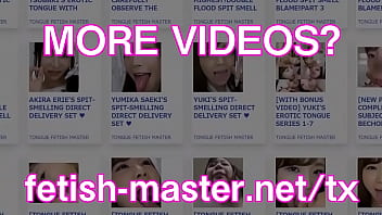 Preview 3 of Lunch Morning Xxx - Japanese Asian Tongue Spit Face Nose Licking Sucking Kissing Handjob Fetish - More at fetish-master.net