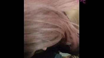 Preview 1 of Czech Couple 11 - Blowjob BBW Goth girl swallowing cum - Preview