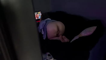 Preview 2 of Lobang Memek Perawan - SECRET camera in HIDDEN PLACE caught my STEPSISTER MASTURBATING!