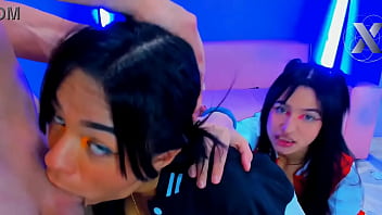 Preview 3 of 8kporn Teen - three unknown sluts suck my dick non-stop... they want to feel it deep inside