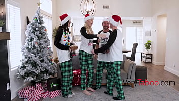 Preview 1 of Xxx Sex Movie Full Hd Bireezer - Family Get Together During Christmas- Kay Lovely,  Nikki Zee