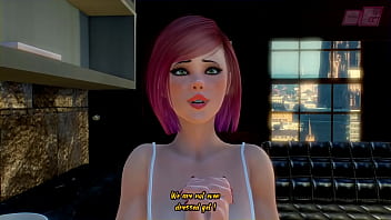 Preview 1 of Pakistani Noor Bukhari - Futa on Male where dickgirl persuaded the shy guy to try sex in his ass. 3D Anal Sex Animation