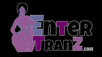 Preview 1 of Aubrey Leoney - Sexy trans women get on all fours and take hard dick from men who admire them