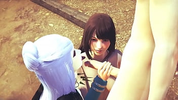 Preview 2 of Forest At - Final Fantasy Hentai - Rinoa Hardsex - Japanese Asian Manga Anime Film Game Porn