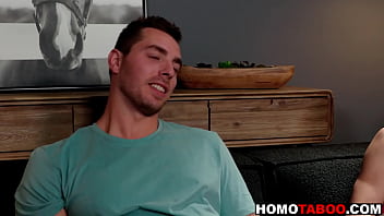 Preview 1 of Mfx Farting Blonde Trailer - Horny guy has sex with step-brother because girl stood him up