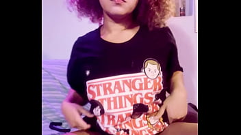 Preview 1 of Pakistani Aunry - Trans bbw nerdzinha estava com muito tes&atilde_o e acabou resolvendo sozinha