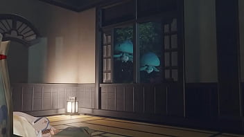 Preview 1 of Foking Xxxxxxxy - Hydro fungus visiting Lumine in the tea house.