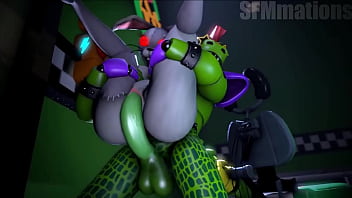 Preview 4 of Xxx Erzika - Fnaf 3d compilation
