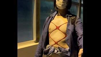 Preview 4 of Xxx Mourad - 女装まゆ緊縛コス露出自撮り