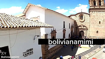Preview 1 of Sandra Leon Colombian Big Booty - Mi marido me dio un cojidon delicioso en Cuzco Per&uacute_