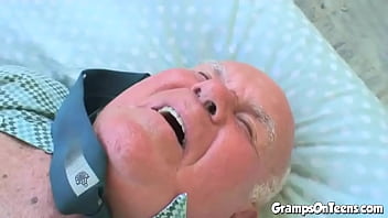 Preview 4 of Sxs Belak Afrigha - Cock riding teen slut pleasures gramps