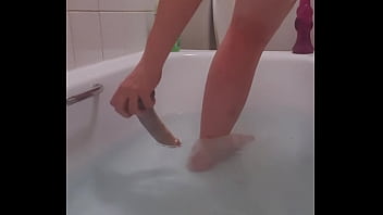 Preview 4 of 30ya 40 Sal Ki Aunty - SissyKimbee playing in bath