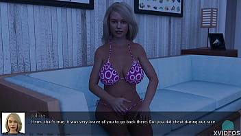 Preview 3 of Tarzan X4 Full Move - WHERE THE HEART IS #264 &bull_ Wet,  shiny and glistening goddess runs naked on the beach
