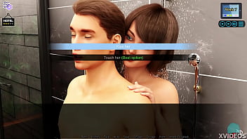 Preview 3 of Brutal Fast Thrusting - SUNSHINE LOVE #243 &bull_ She&#039_s sucking his cock under the shower