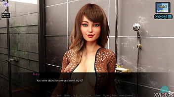 Preview 1 of Brutal Fast Thrusting - SUNSHINE LOVE #243 &bull_ She&#039_s sucking his cock under the shower