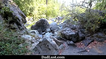 Preview 1 of Pakistani Porn Hina Rabbani - Stepdad Fucks His Cute Stepdaughter While on Camping Outdoor - Dadlust