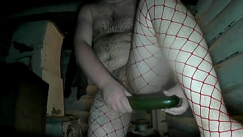 Preview 2 of Blonde Reife Frau - I love to masturbate my little dick while feeling a strong hard boner in my ass at the same time! Anal fucking with a dick wank is a double pleasure!