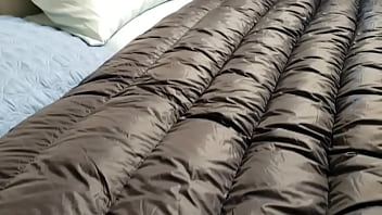 Preview 1 of Xxxv Vergine - Humping Nautica Overfilled Down Jacket Until I Cum