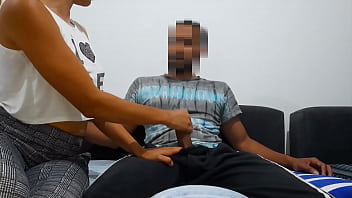 Preview 1 of Mother And Son Got Sex - HERMANASTRA me pilla masturb&aacute_ndome y me ayuda a correrme con su concha