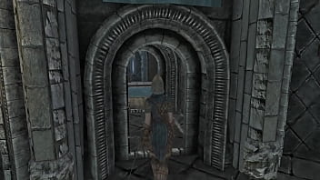 Preview 1 of Indian Girl In Mini Skirt Fuck - Skyrim - Failed Assassination
