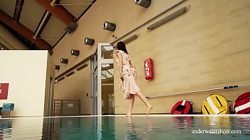 Preview 1 of Xodja - Martina gorgeous redhead teenie big tits swimming