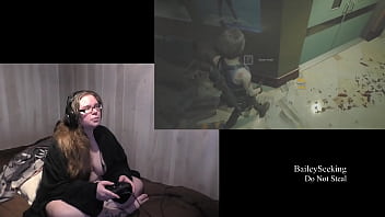 Preview 2 of Sexvntage Bondage Vedio - Naked Resident Evil 3 Play Through part 8