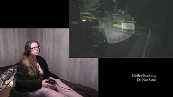 Preview 4 of Sexvntage Bondage Vedio - Naked Resident Evil 3 Play Through part 8