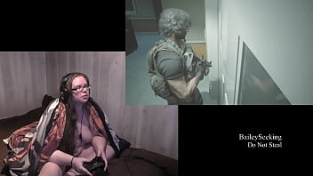 Preview 4 of Bobbwwveg - Naked Resident Evil 3 Play Through part 7