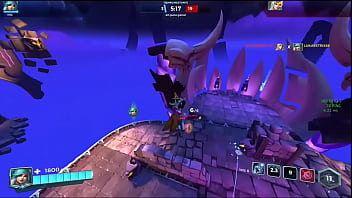 Preview 3 of Anna Nystrom Striptease - Lian 4 analmente de una bruja epico 1vs1 de paladins acaba mal