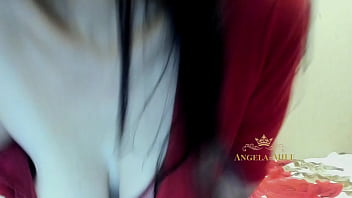 Preview 2 of Hd Pussy Show - MILF undressed and showed her juicy anus to a young lover while her husband is not at home / Angela-MILF