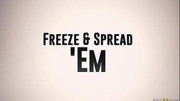 Preview 4 of Indian Corset Spanking - Freeze &amp_ Spread  - Kendra Sunderland,  Jenna Starr / Brazzers  / stream full from www.zzfull.com/freez