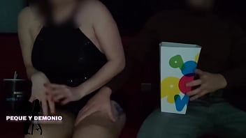Preview 4 of Coed Metro Subway - GROPED BY A STRANGER IN THE CINEMA... HE GOT MY PUSSY WET AND LET ME MASTURBATE IN PUBLIC.