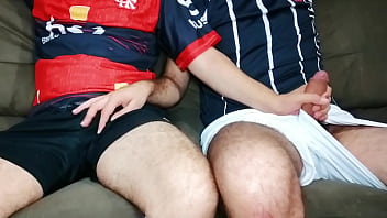Preview 1 of Amatr Teenager - BROTHERAGEM DEPOIS DO JOGO,  CORINTIANO E FLAMENGUISTA PAUZUDOS NA PUNHETA