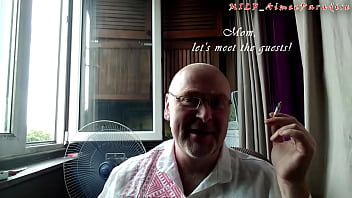 Preview 2 of Sucking Tits Ava Addam - Aimee Hot MILF - Spread your legs,  mommy .!. (official video,  english subtitles)