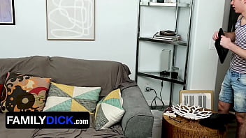 Preview 1 of Full Kamsutra Movies - Stepdad&#039_s Method of Boosting His Stepson&#039_s Confidence Involves Getting Naked and Sucking His Dick