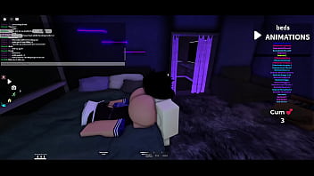 Preview 2 of Nia Jan - Breeding an anime bitch in roblox condo