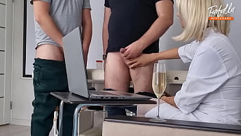 Preview 1 of Tamil Selvi Sex - Share wife with friend. Wife sucks friend. MFM. Threesome. Cuckold. Sexual nerse help to donate sperm for two patients.