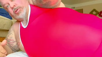 Preview 2 of Edita Bente Anal - Giant grandpa wrestling coach shoots a big load and shows his gorgeous asshole up close