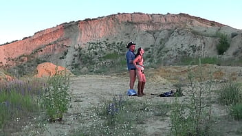 Preview 2 of Kiana Lynn - Outdoor Cowboy sex