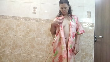 Preview 1 of German Girl Solo Couch - went into the bathroom to masturbate and fucked herself with a big zucchini